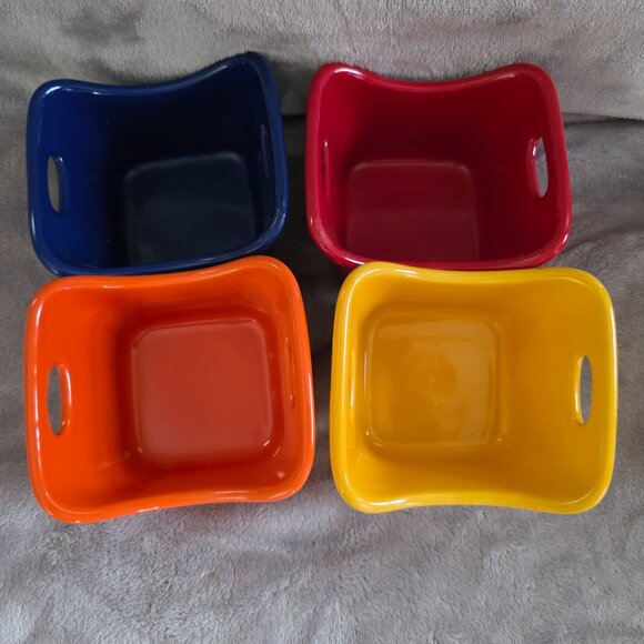 Rachael Ray Ramekins Bowls (10 Oz) x 4 - Picture 3 of 5